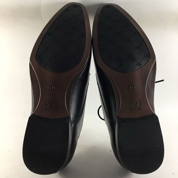 Giorgio Langley mens comfort shoes lace up derby oxfords black size 12 - Picture 7 of 8